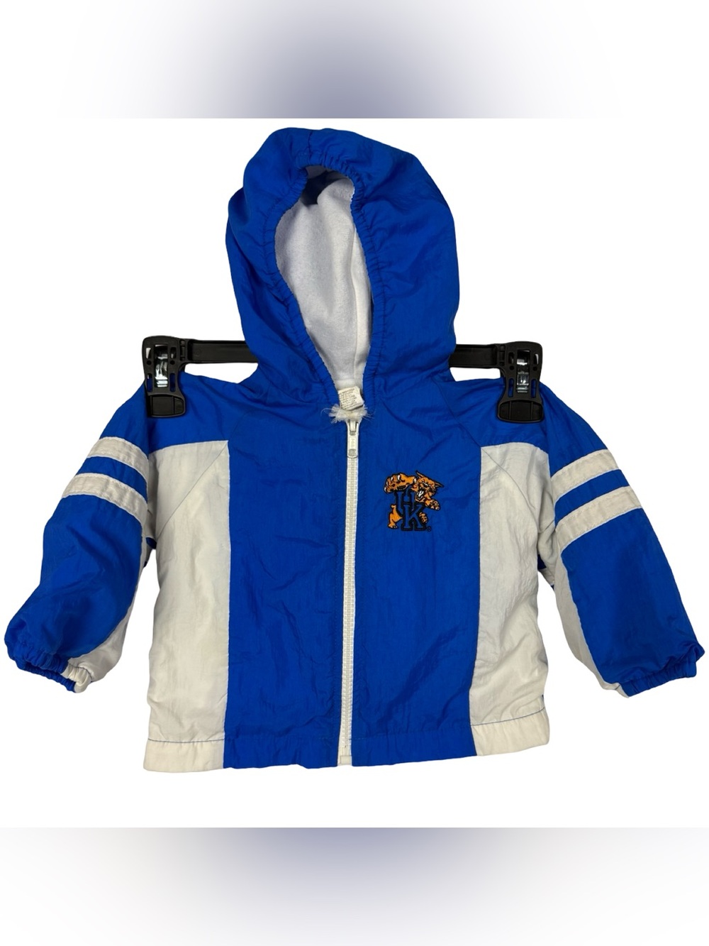 Kentucky Wildcats Baby Jacket Vintage 1990s Windbreaker Infant 18 Months Fleece
